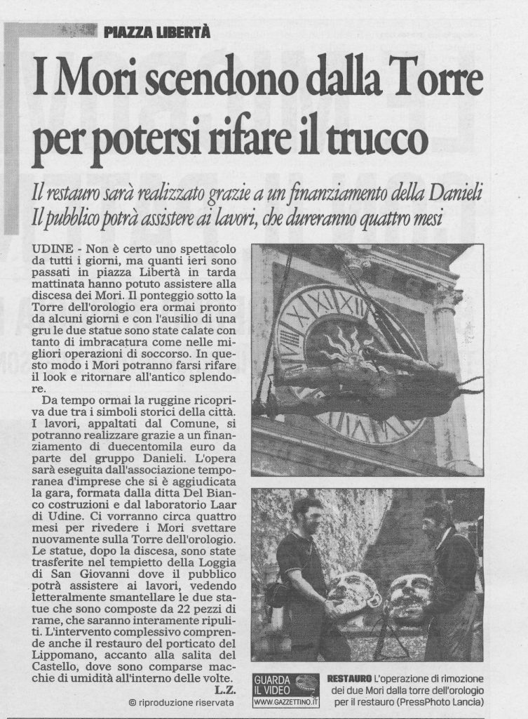 I Mori scendono dalla Torre per potersi rifare il Trucco – Ottobre 2014